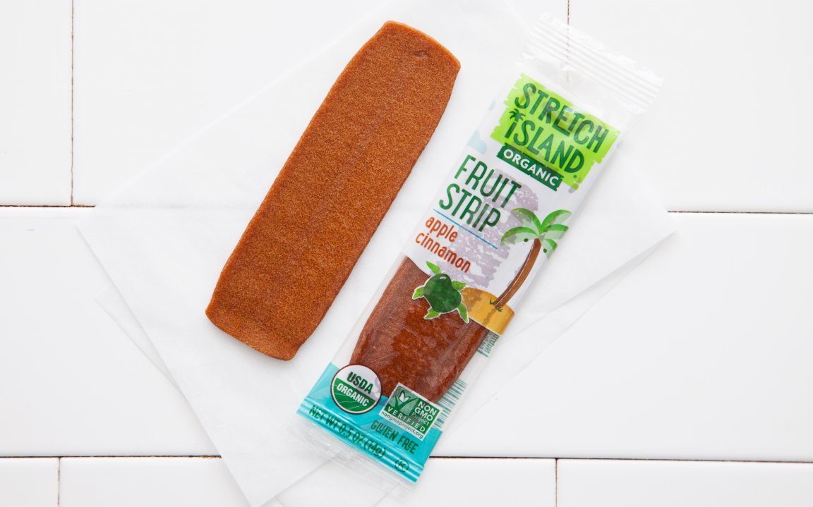 Organic Cinnamon Apple Fruit Leather Stretch Island Fruit Co. SF